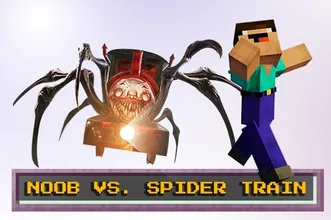 image bg Noob VS. Spider Train