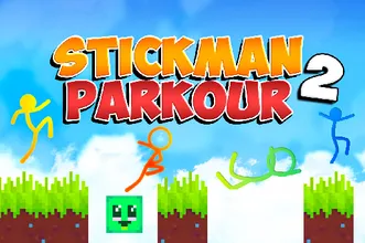 image bg Stickman Parkour 2 - Lucky Block