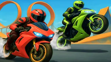 Crazy Bike Stunts PvP Game Thumbnail Crazy Bike Stunts PvP – Free Stunts Game Online at Freezenova-games.com