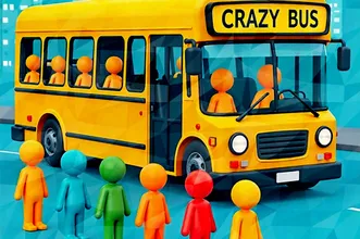 Crazy Bus Car Jam Parking Game Thumbnail Crazy Bus Car Jam Parking – Free Crazy Game Online at Freezenova-games.com