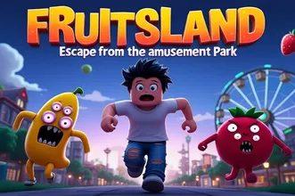 Fruitsland: Escape from the Amusement Park Game Thumbnail Fruitsland: Escape from the Amusement Park – Free Running Game Online at Freezenova-games.com
