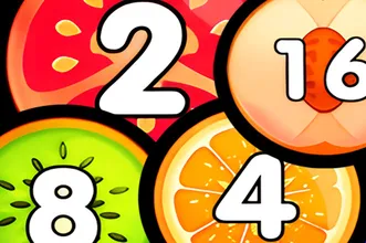 image bg Merge Balls Shooter 2048 Connect Fruits