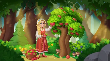 Northern Lights - the secret of the forest Game Thumbnail Northern Lights - the secret of the forest – Free Connect Game Online at Freezenova-games.com