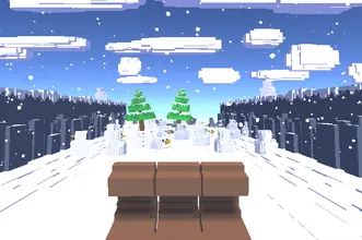 Snow Road 3D Game Thumbnail Snow Road 3D – Free Snow Game Online at Freezenova-games.com