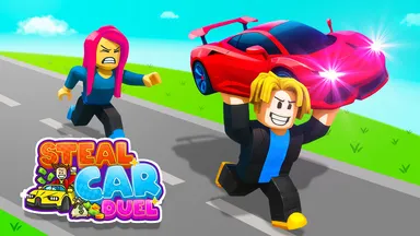 Steal Car Duel Game Thumbnail Steal Car Duel – Free Brainrot Game Online at Freezenova-games.com