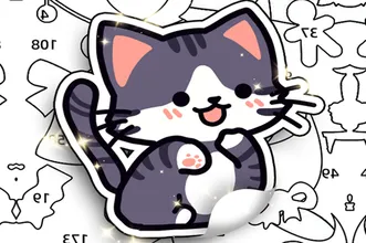 image bg Sticker Puzzle Book