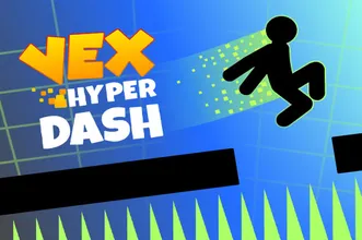 Vex Hyper Dash Game Thumbnail Vex Hyper Dash – Free Jump Game Online at Freezenova-games.com