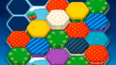 Xmas Hexa Sort Game Thumbnail Xmas Hexa Sort – Free Xmas Game Online at Freezenova-games.com