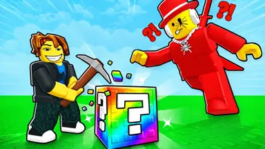 Break a Lucky Block! – Free Obby Game Online at Freezenova-games.com