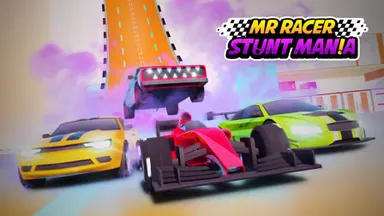 MR RACER Stunt Mania Game Thumbnail MR RACER Stunt Mania – Free Driving Game Online at Freezenova-games.com